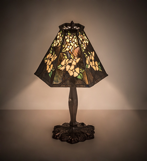  VICTORIAN TIFFANY REPRODUCTION OF ORIGINAL FLORAL ASIAN