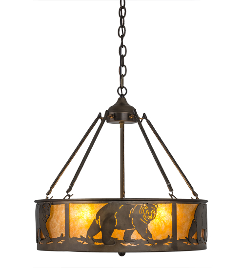  RUSTIC LODGE RUSTIC OR MOUNTIAN GREAT ROOM ANIMALS MICA